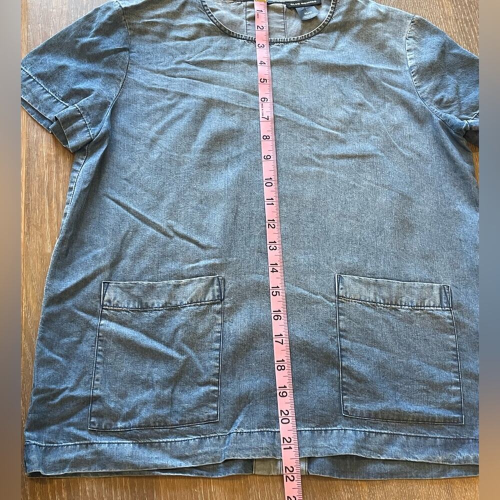 CLUB MONACO Denim Lyocell Shirt Top size XS - Picture 10 of 10